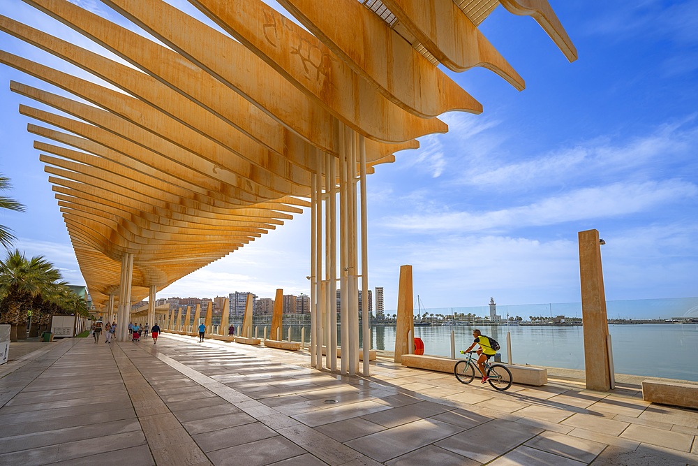 tourist port, Pergolas de la Victoria, Malaga, Andalusia, Spain