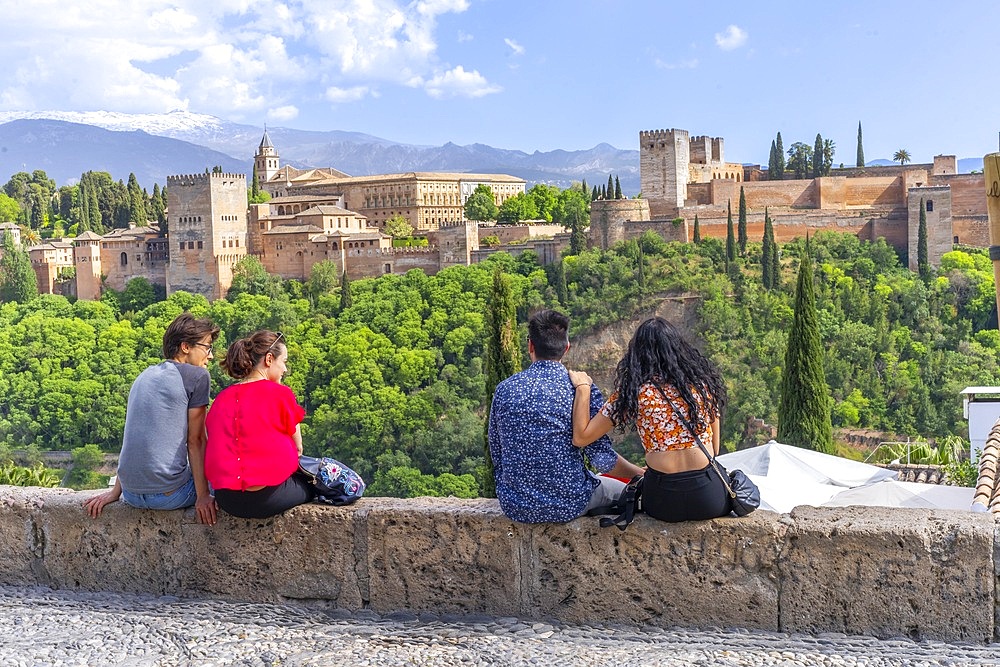 El Albaicin, El Albaicin neighborhood, El Albaicin district, Granada, Andalusia, Spain