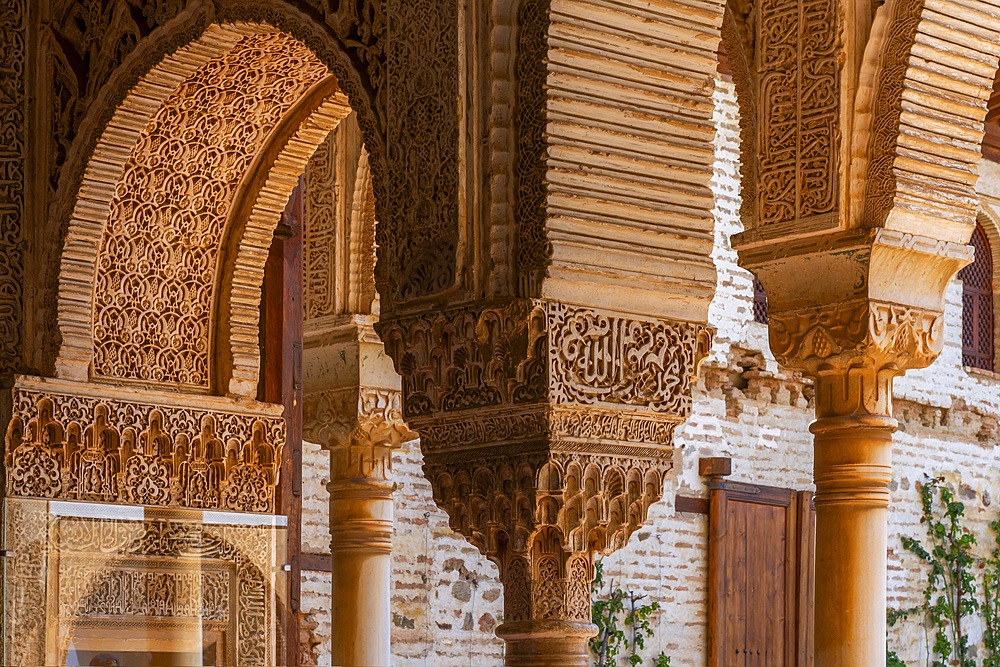 eneralife Palace, Generalife Gardens, Alhambra, Granada, Andalusia, Spain, Islamic architecture, Mudejar architecture, World Heritage Site, UNESCO,