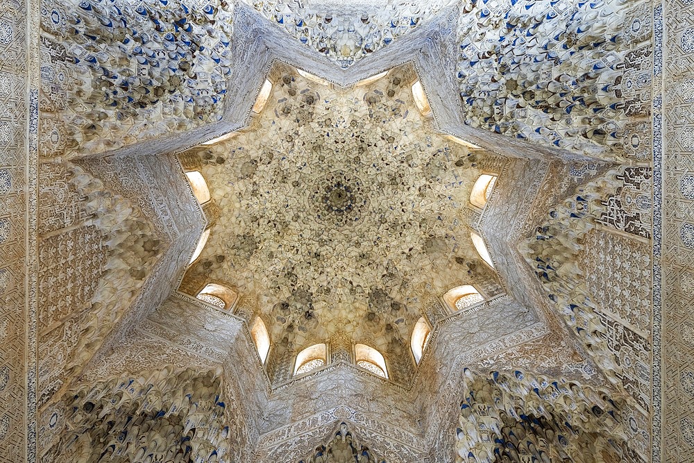 Nasrid Palaces, World Heritage Site, UNESCO, Alhambra, Granada, Andalusia, Spain, Islamic architecture, Mudejar architecture