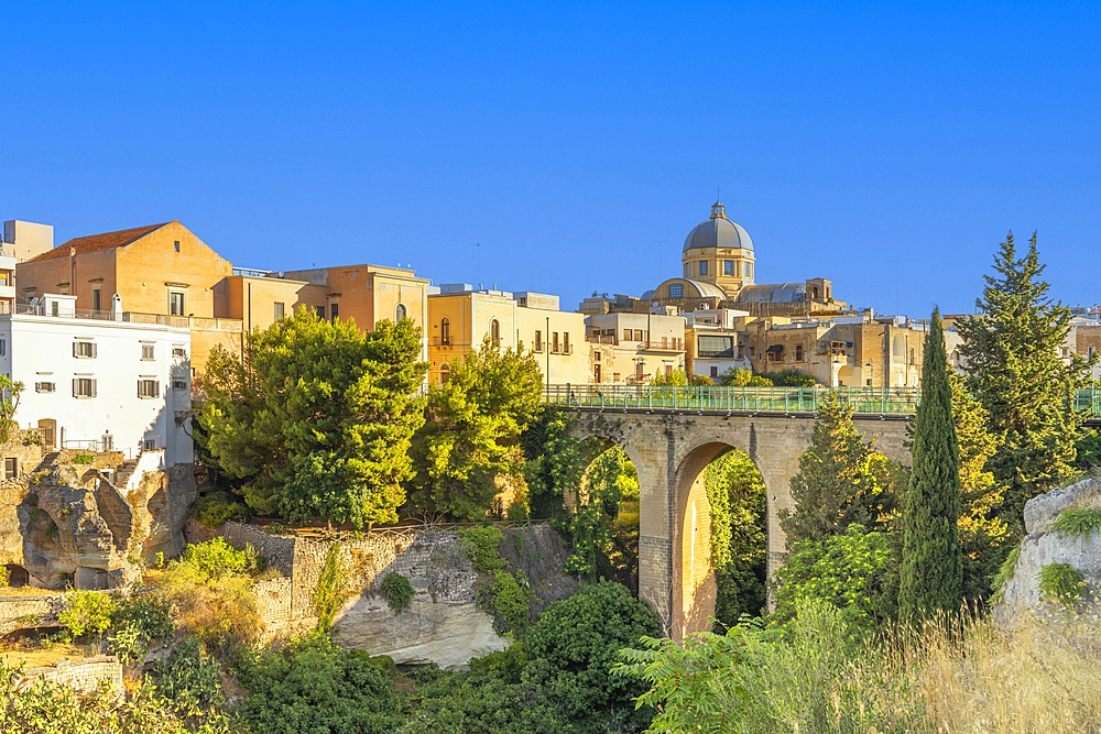 Old Bridge, San Marco Ravine, Massafra, Taranto, Apulia, Italiy