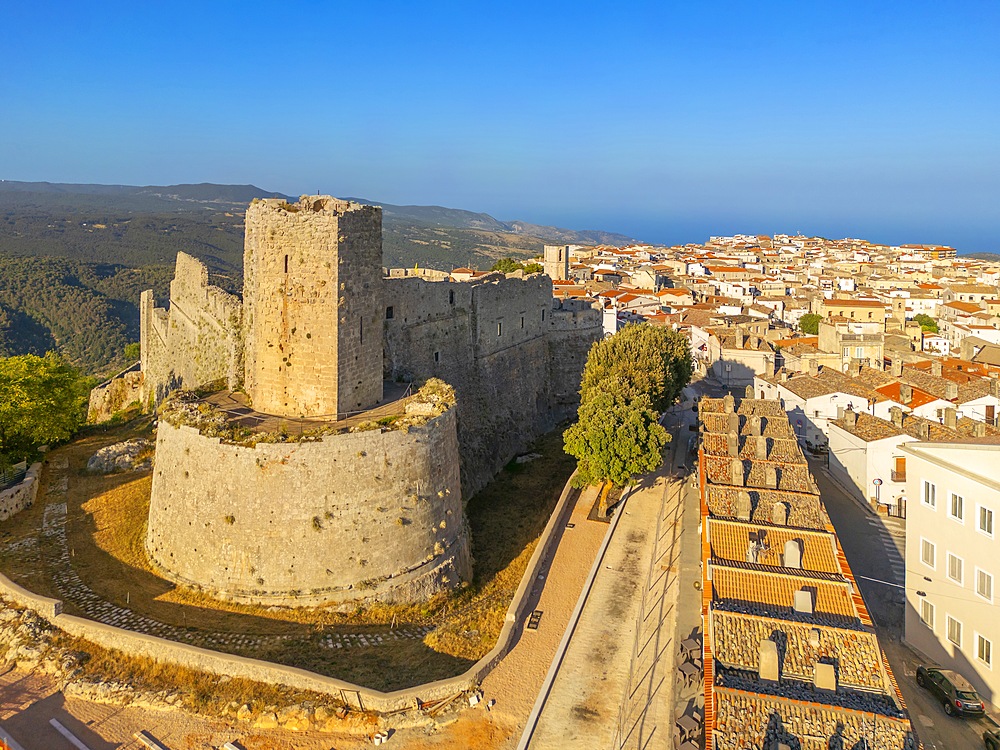 Norman Swabian Aragonese Castle, Monte Sant'Angelo, Foggia, Apulia, Italy