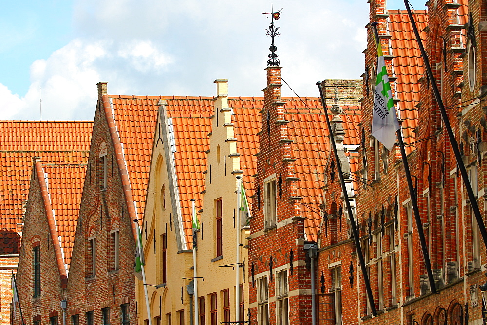 Oude Burg, Bruges, Flemish Region, West Flanders, Belgium, Europe