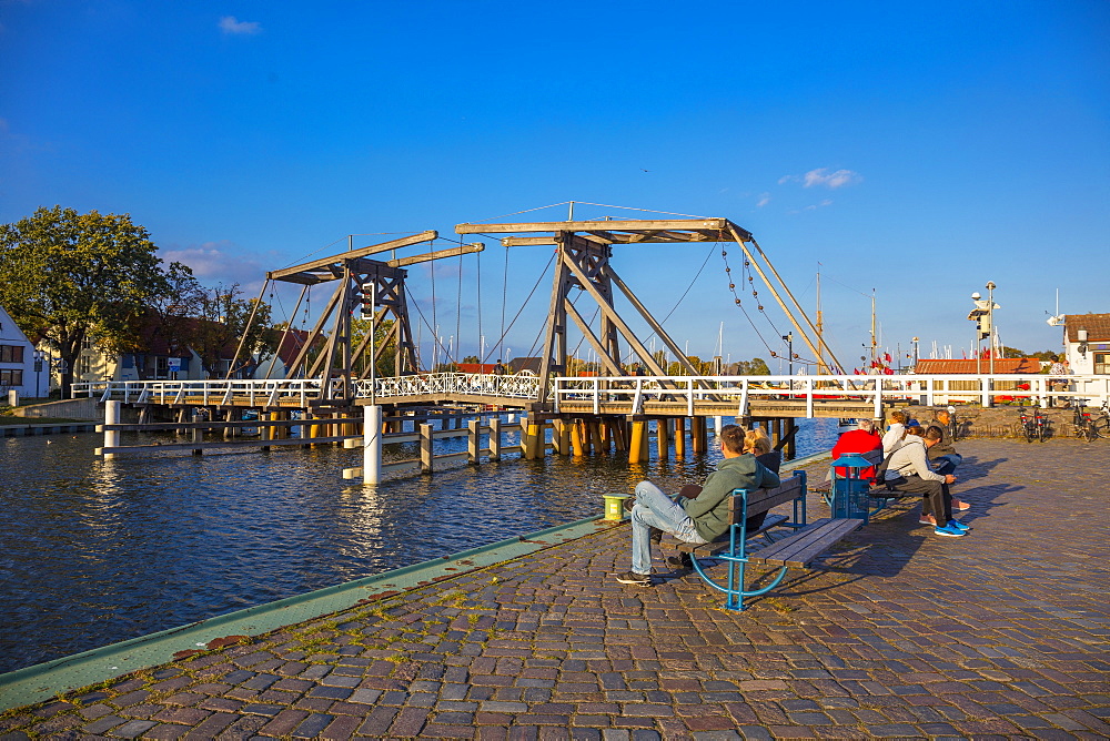 The old bridge in the Village of Wieck, Greifswald, Mecklenburg-Vorpommern, Germany, Europe