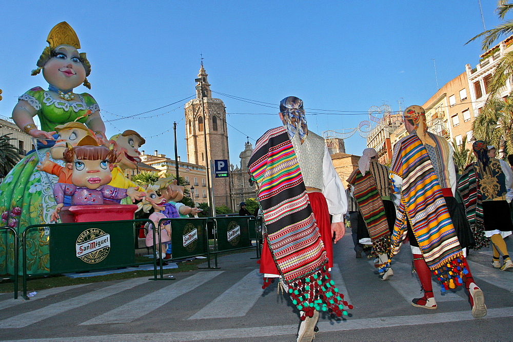 The Falles (Las Fallas) Festival, UNESCO Intangible Cultural Heritage, Valencia, Valencian Community, Spain, Europe