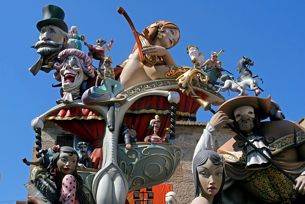 The Falles (Las Fallas) Festival, UNESCO Intangible Cultural Heritage, Valencia, Valencian Community, Spain, Europe