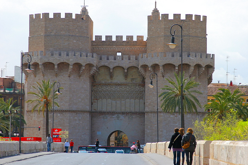 The Quart Towers, Valencia, Valencian Community, Spain, Europe