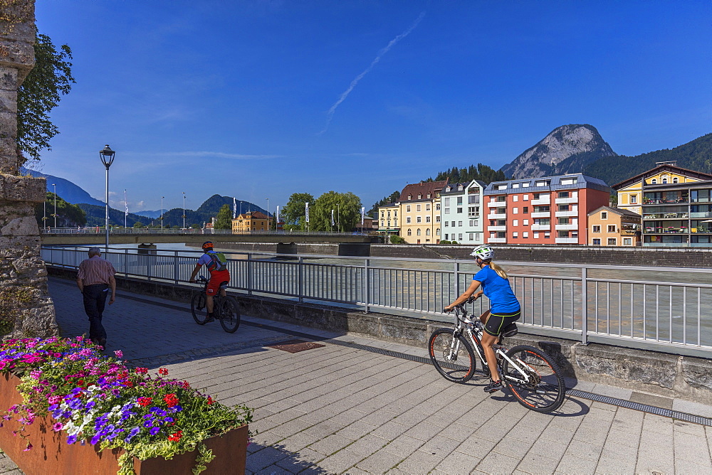 Inn River, Kufstein, Tyrol, Austria, Europe