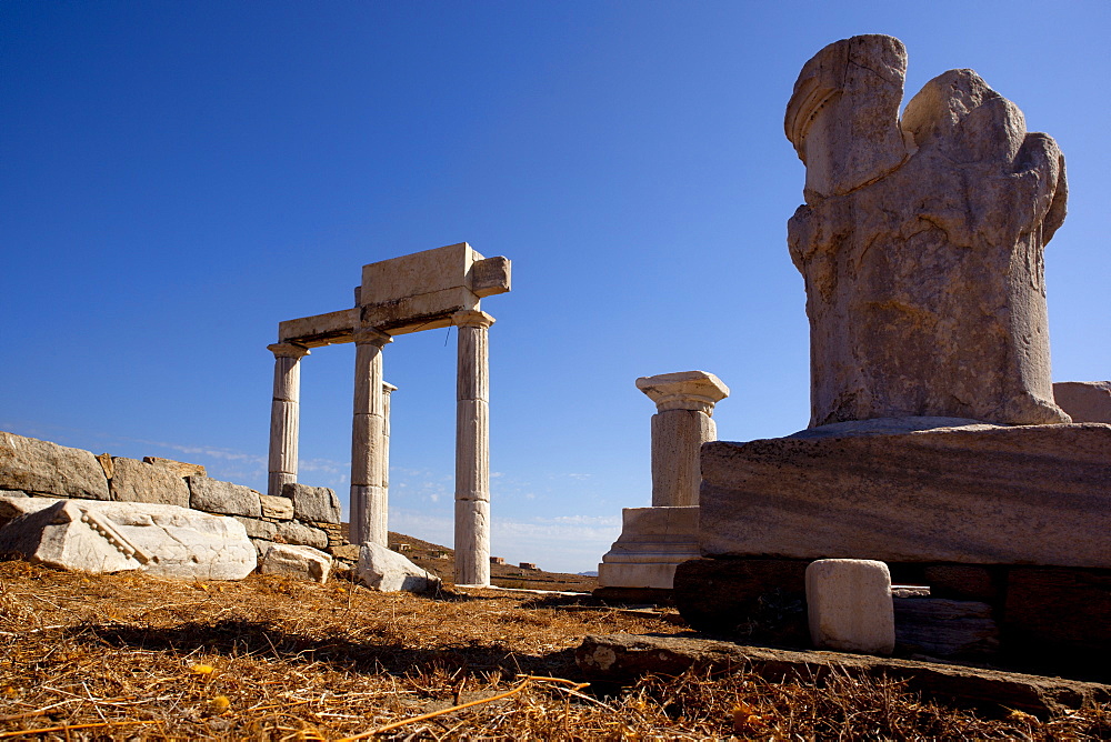 Delos Island, UNESCO World Heritage Site, South Aegean, Greek Islands, Greece, Europe