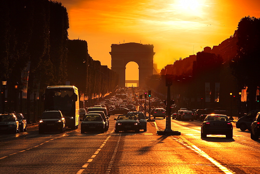 Arc de Triomphe, Paris, France, Europe