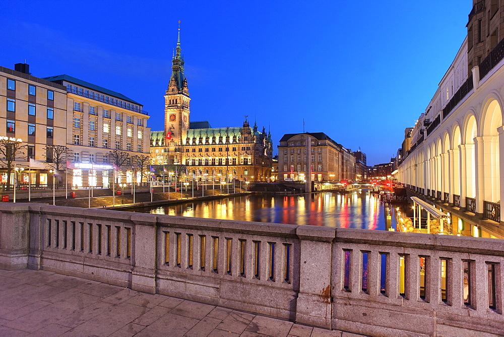 City Hall, Hamburg, Germany, Europe