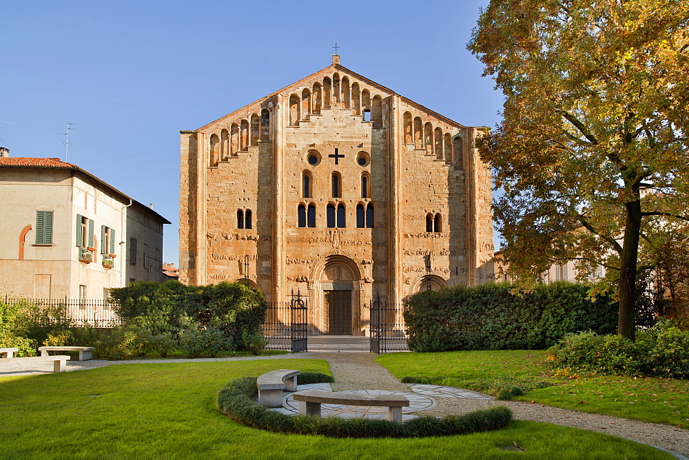 St. Michael church, Pavia, Lombardy, Italy, Europe