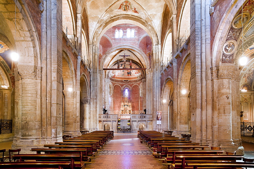 St. Michael church, Pavia, Lombardy, Italy, Europe