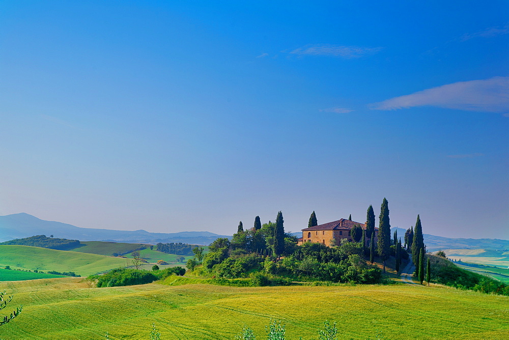 Montalcino, Val d'Orcia, UNESCO World Heritage Site, Tuscany, Italy, Europe