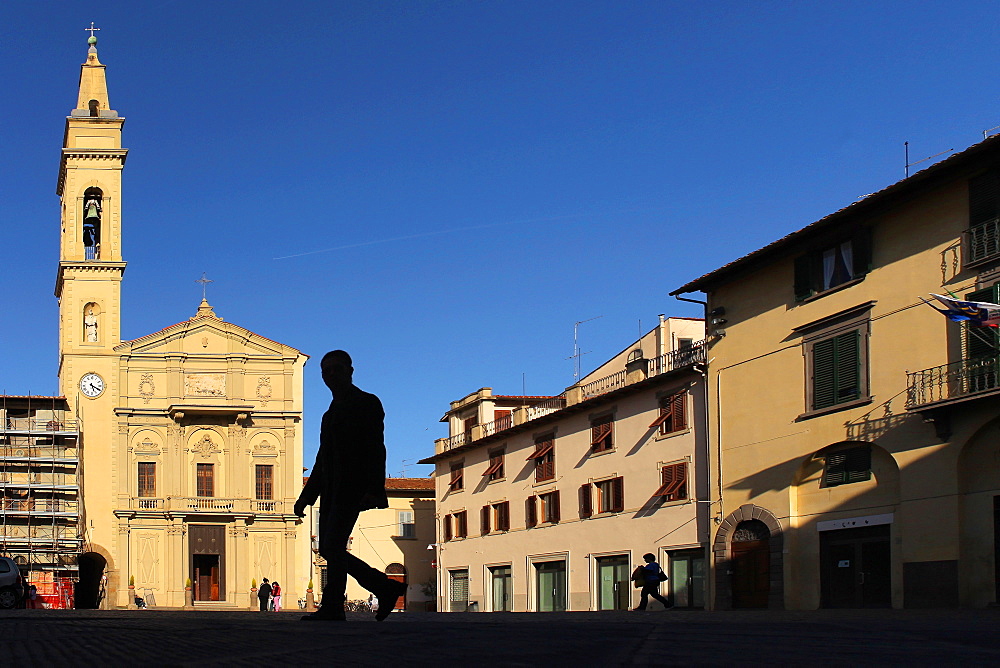 Piazza Varchi, Montevarchi, Tuscany, Italy, Europe