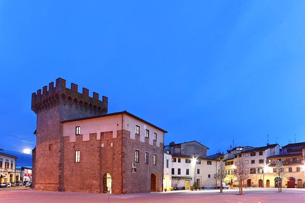 Cassero square, Montevarchi, Tuscany, Italy, Europe