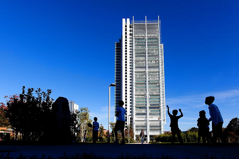 Intesa Sanpaolo building, Turin, Piedmont, Italy, Europe