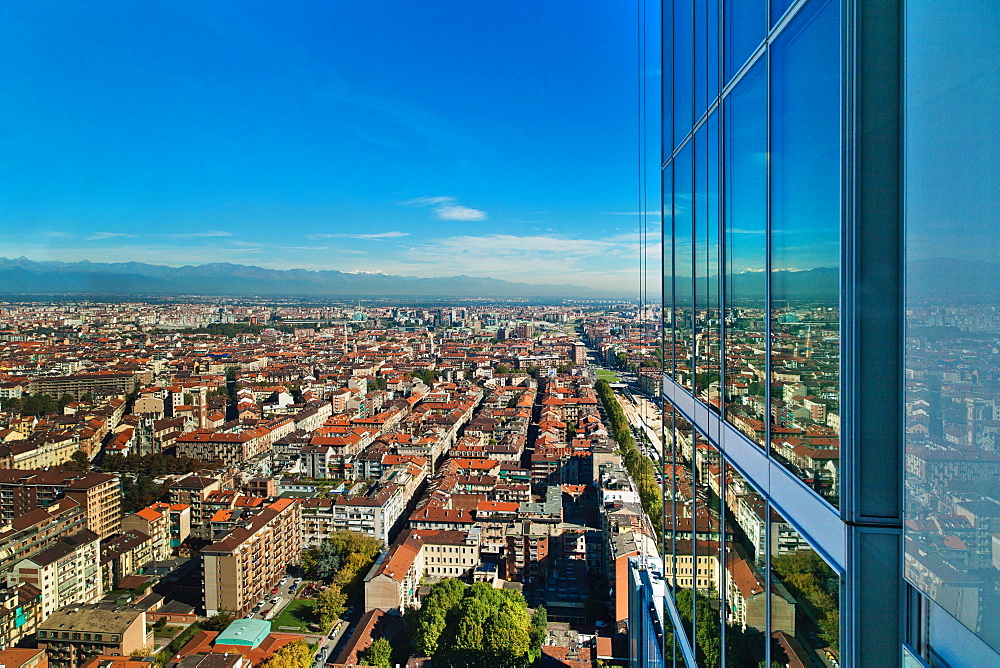 Intesa Sanpaolo building, Turin, Piedmont, Italy, Europe