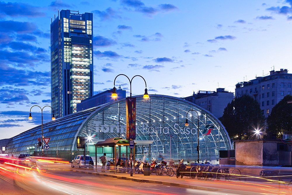 Porta Susa train station, Turin, Piedmont, Italy, Europe