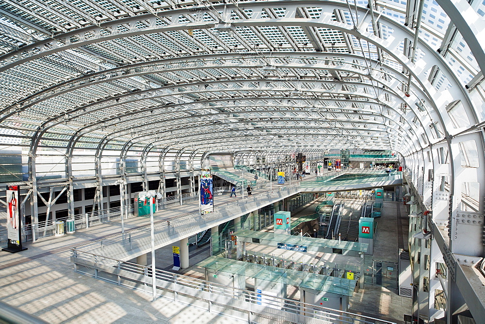 Porta Susa train station, Turin, Piedmont, Italy, Europe