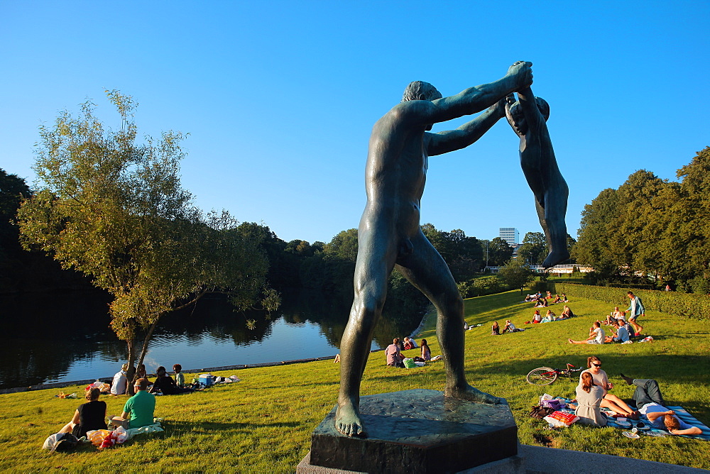 Vigeland Park, Oslo, Norway, Scandinavia, Europe