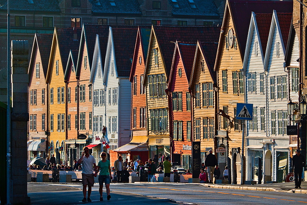 Bryggen, UNESCO World Heritage Site, Bergen, Norway, Scandinavia, Europe