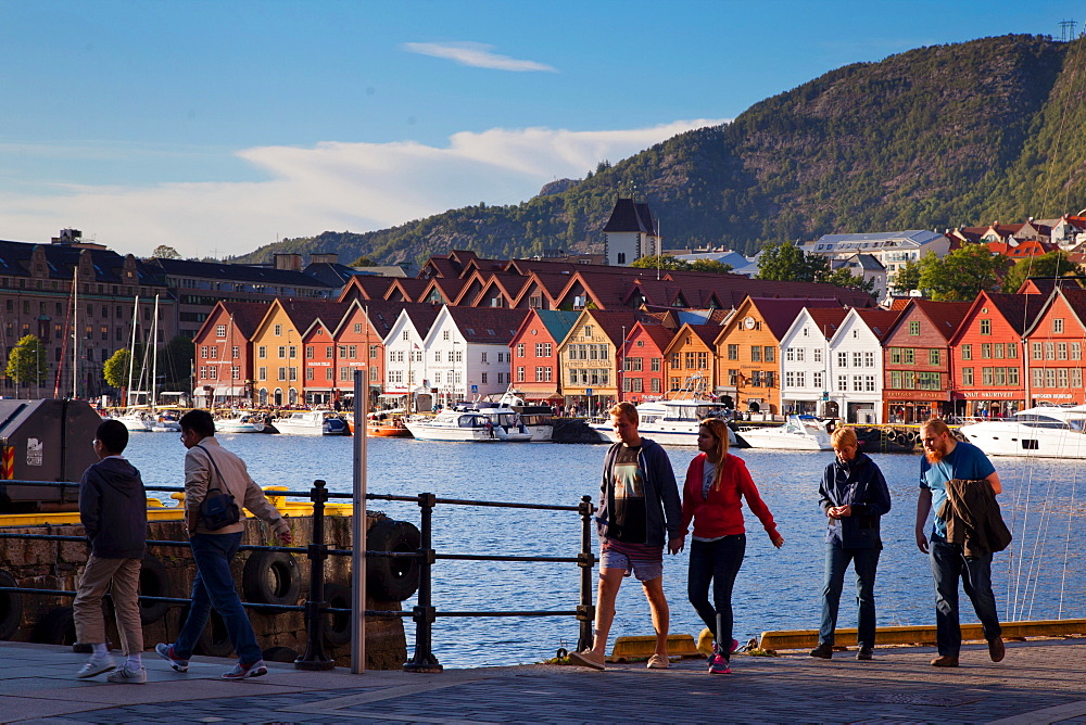 Bryggen, UNESCO World Heritage Site, Bergen, Norway, Scandinavia, Europe