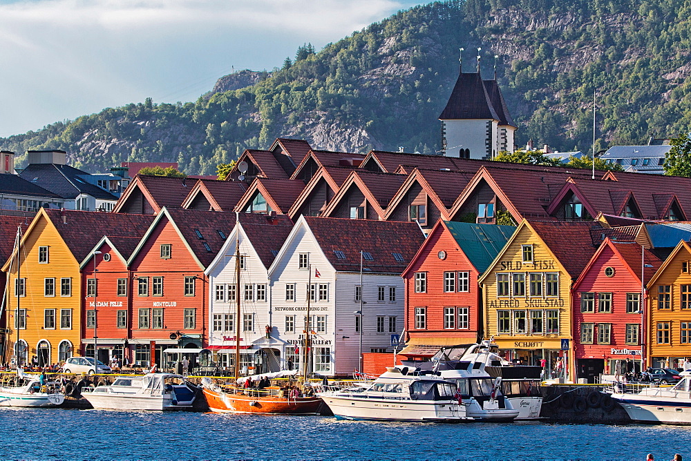 Bryggen, UNESCO World Heritage Site, Bergen, Norway, Scandinavia, Europe