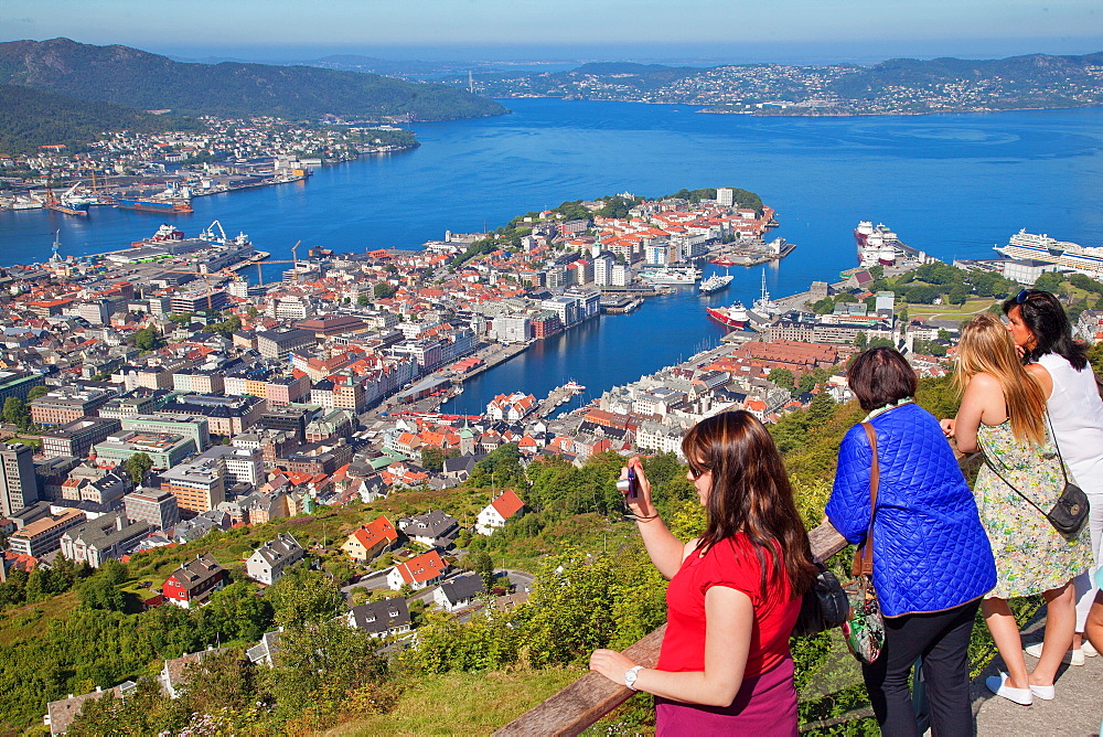 Floyen, Bergen, Norway, Scandinavia, Europe