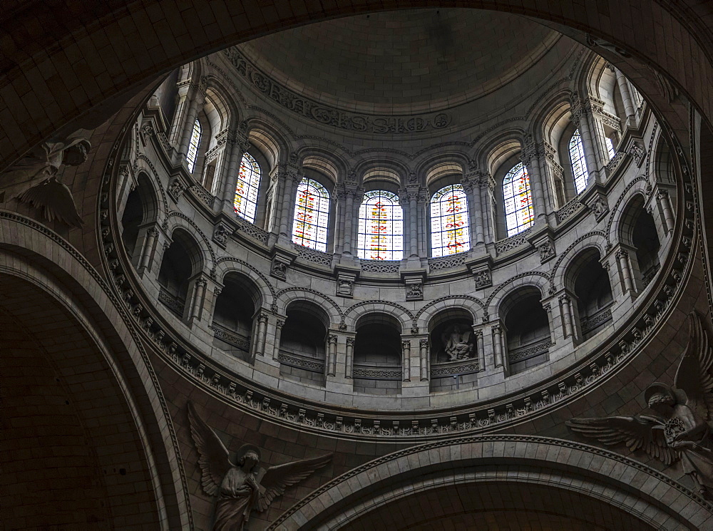 Sacre Coeur interior, Paris, France, Europe