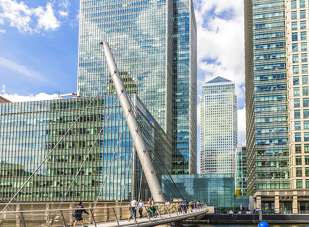 Canary Wharf, Docklands, London, England, United Kingdom, Europe