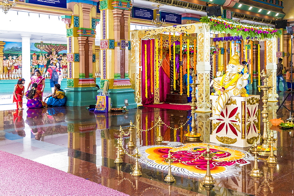 Sri Mahamariamman Temple in Kuala Lumpur, Malaysia, Southeast Asia, Asia