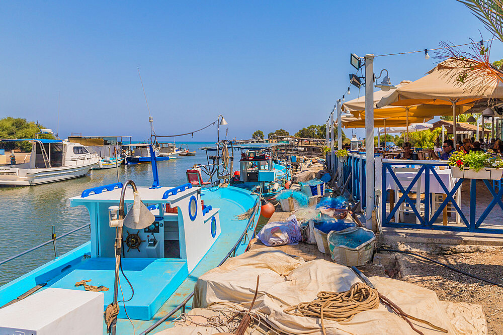 Linopetri Potamos river harbour, Cyprus, Mediterranean, Europe