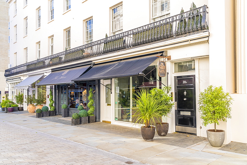 Motcomb Street in Belgravia, London, England, United Kingdom, Europe