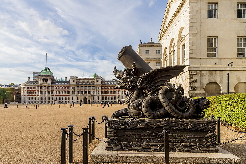 The Cadiz Memorial, on Horse Guards Parade ground, London, England, United Kingdom, Europe