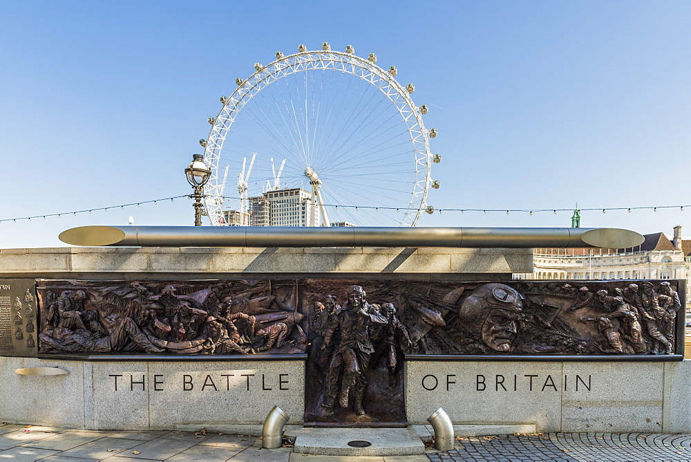 The Battle of Britain Memorial Monument, London, England, United Kingdom, Europe