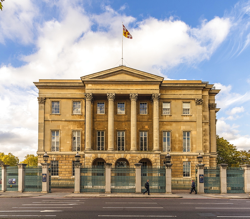 Apsley House, famous for having the address Number 1 London, Hyde Park Corner, London, England, United Kingdom, Europe