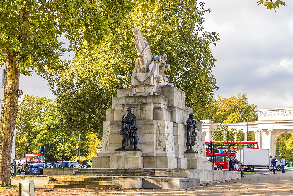 The Royal Artillery Memorial on Hyde Park Corner, London, England, United Kingdom, Europe