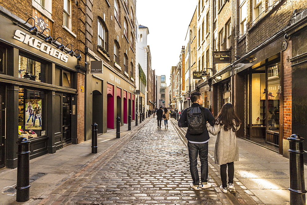 Floral Street in Covent Garden, London, England, United Kingdom, Europe