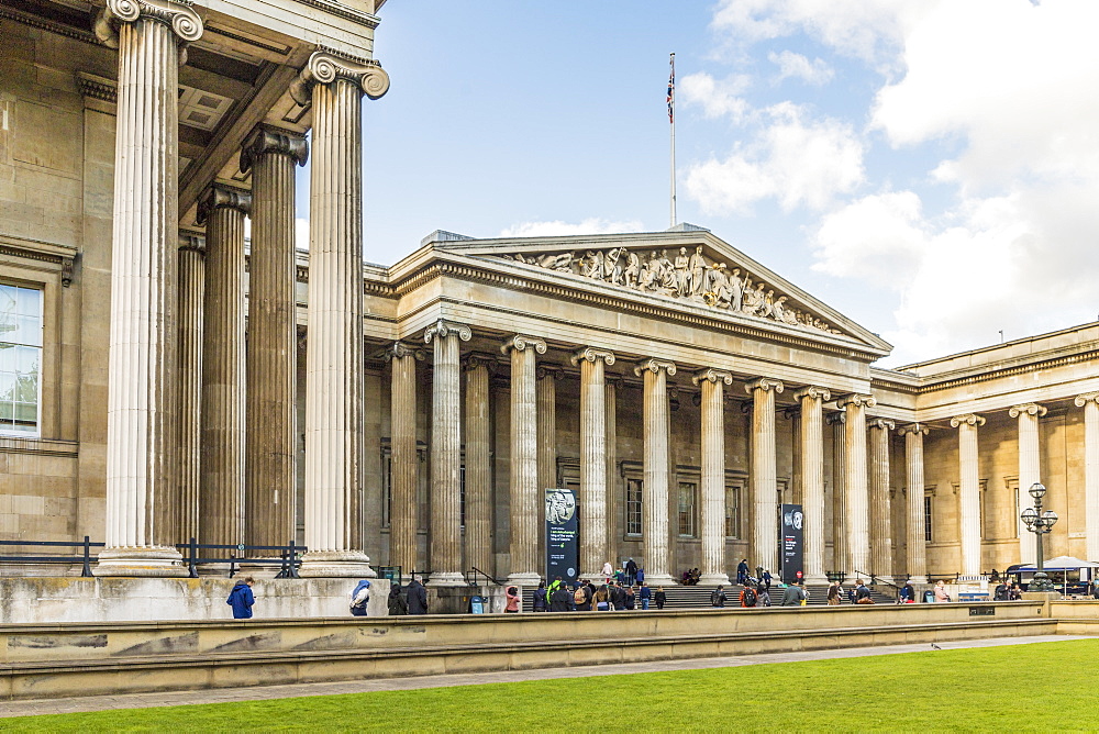 The British Museum in Bloomsbury, London, England, United Kingdom, Europe