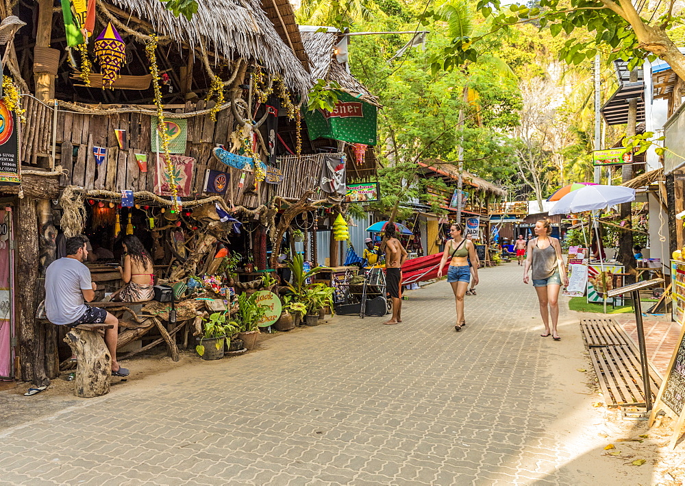 Walking Street in Railay, Ao Nang, Krabi Province, Thailand, Southeast Asia, Asia