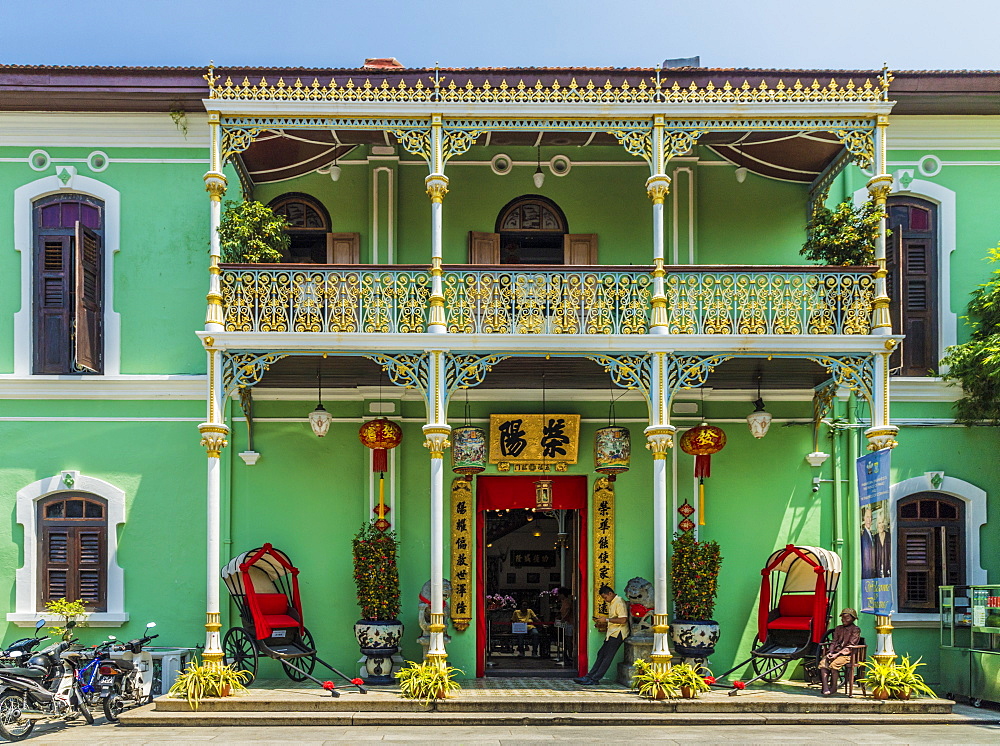 Pinang Peranakan Mansion, George Town, Penang Island, Malaysia, Southeast Asia, Asia