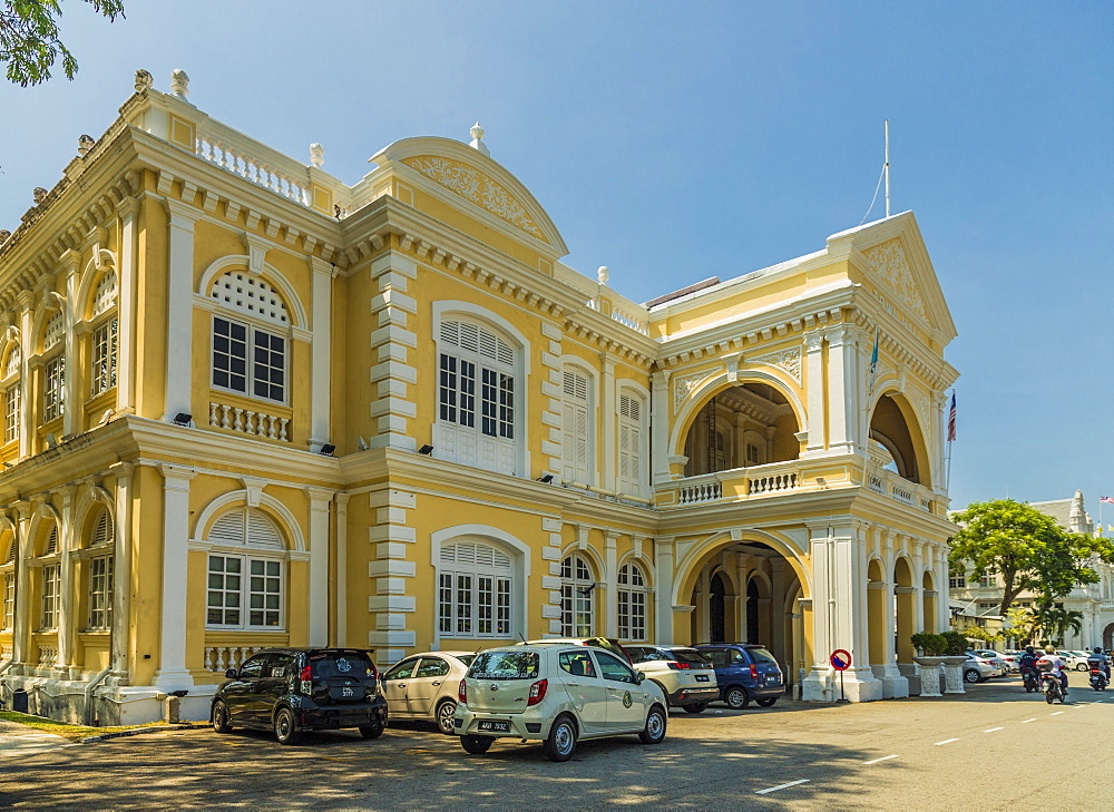 Penang Town Hall, George Town, Penang Island, Malaysia, Southeast Asia, Asia