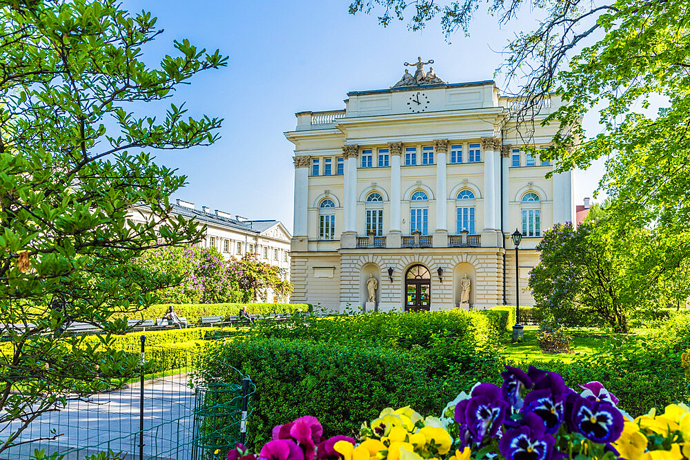 The University of Warsaw in the old town, UNESCO World Heritage Site, Warsaw, Poland, Europe