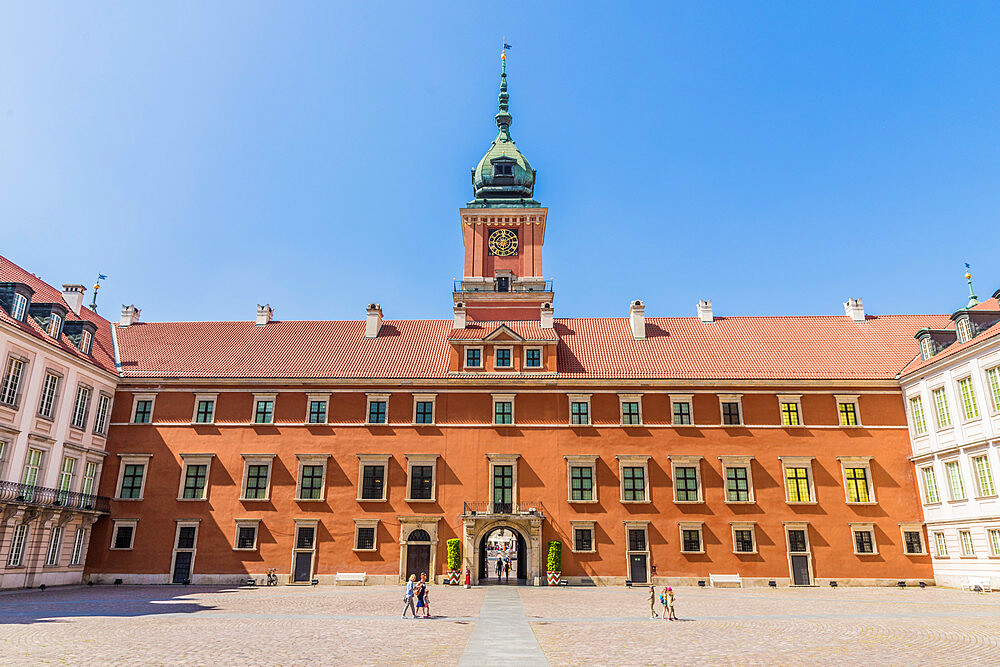 The Royal Castle in the old town, UNESCO World Heritage Site, Warsaw, Poland, Europe