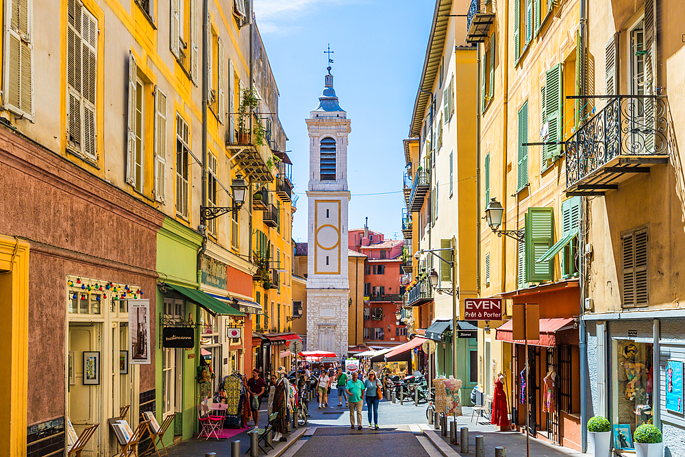 The Cathedral of Saint Reparata in the Old Town, Nice, Alpes Maritimes, Cote d'Azur, French Riviera, Provence, France, Mediterranean, Europe