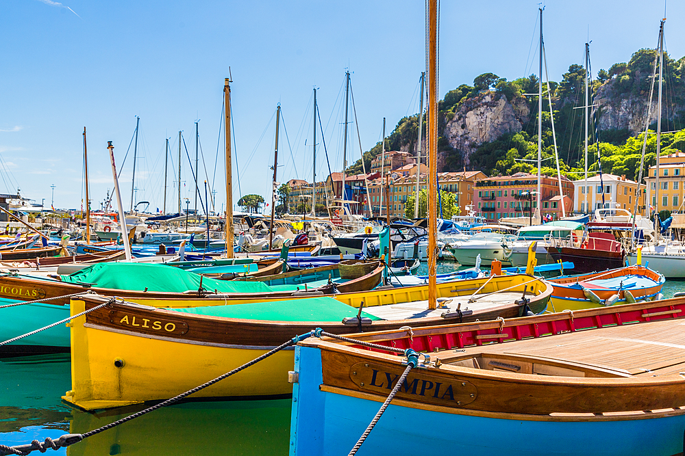 Port Lympia, Nice, Alpes Maritimes, Cote d'Azur, Provence, French Riviera, France, Mediterranean, Europe