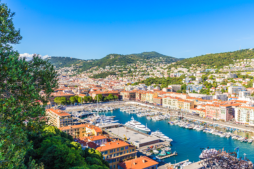 Port Lympia, Nice, Alpes Maritimes, Cote d'Azur, Provence, French Riviera, France, Mediterranean, Europe