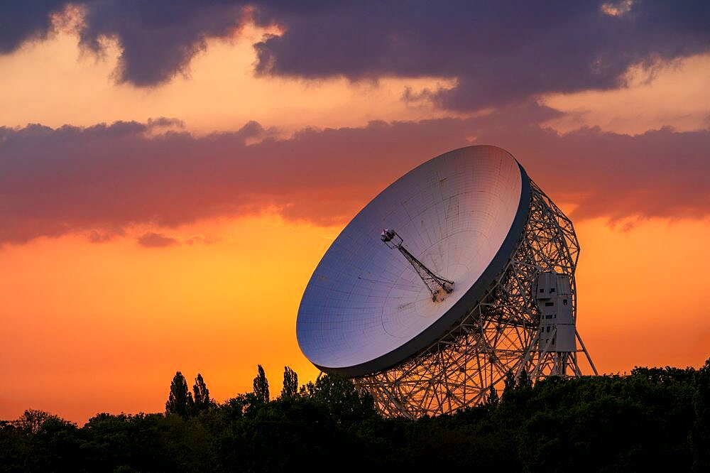 The Mark I Giant Radio Telescope, Jodrell Bank Observatory, Cheshire,