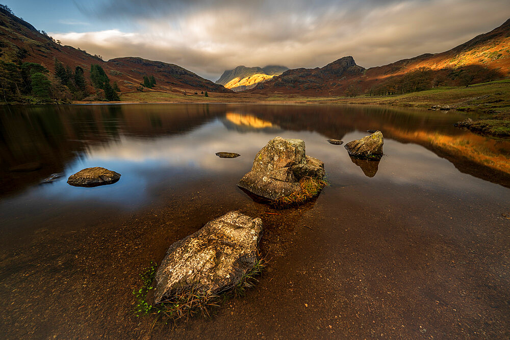 Blea Tarn in autumn, Lake District, Cumbria